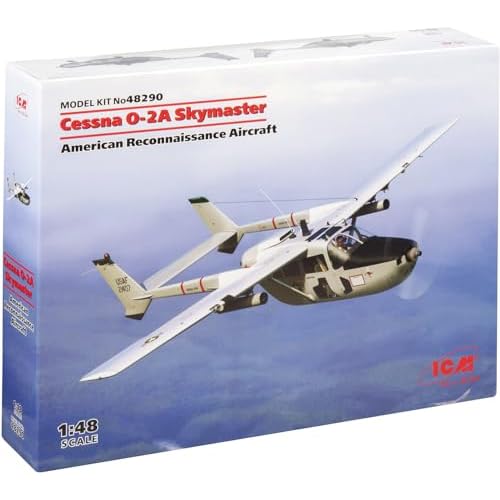 ICM ICM48290 1:48-Cessna O-2A Skymaster Recon.