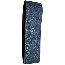Sungold Abrasives 67944 Blue Zirconia Cloth 120 Grit Sanding Belts, 2 Pack, 6" X 89"