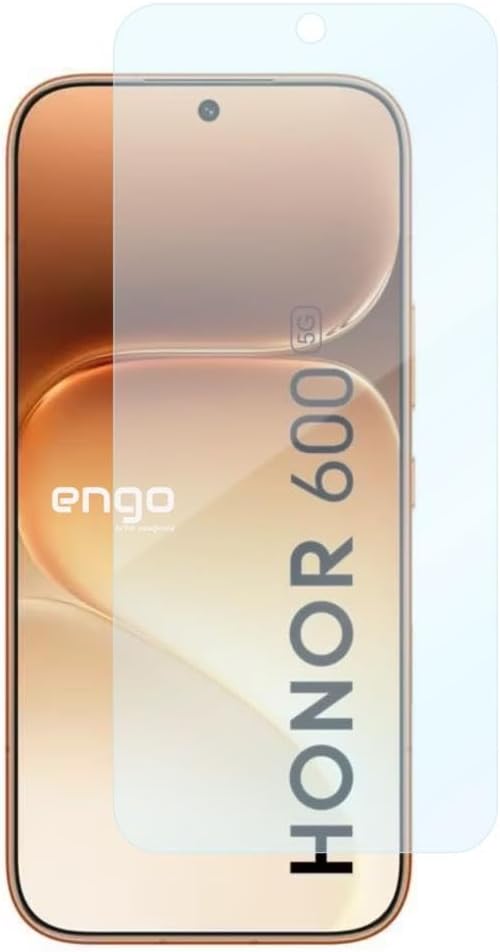 Engo Honor 600 İle Uyumlu Ekran Koruyucu 9H Temperli Kırılmaz Esnek Nano Cam, Çizilmeye Dayanıklı Koruma, HD Şeffaf