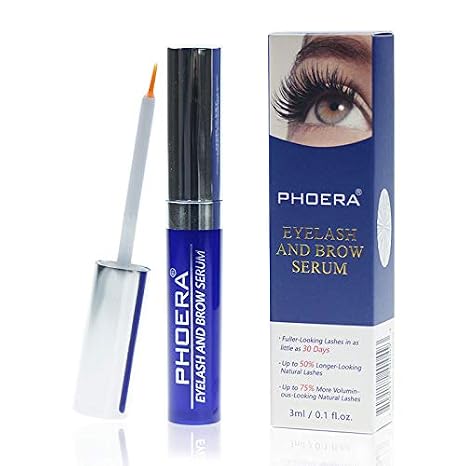 PHOERA Eyelash Rapid Growth Serum Lengthen Thickening EyeBrow Enhancer UK AQUAPURITY