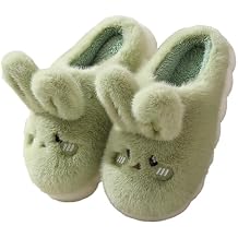 Women's Cotton Slippers - Non-slip, warm plush, cosy and skin-friendly