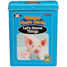 Super Duper Publications | Webber Photo Cards Lets Name Things | Flashcards - Naming, Semantic Mapping, and Categorization | Educational Learning Materials for Children