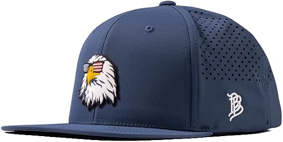 Branded Bills Party Eagle Flat Performance Hat for Men