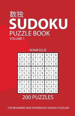 Sudoku Puzzle Book Volume 1: 200 Puzzles