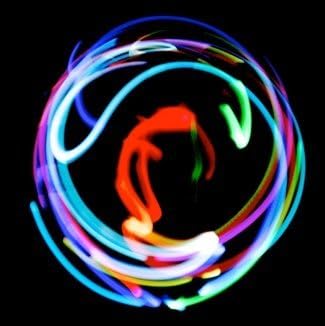 GloFX Premier 2-LED Orbit: 7-Color Fantasy