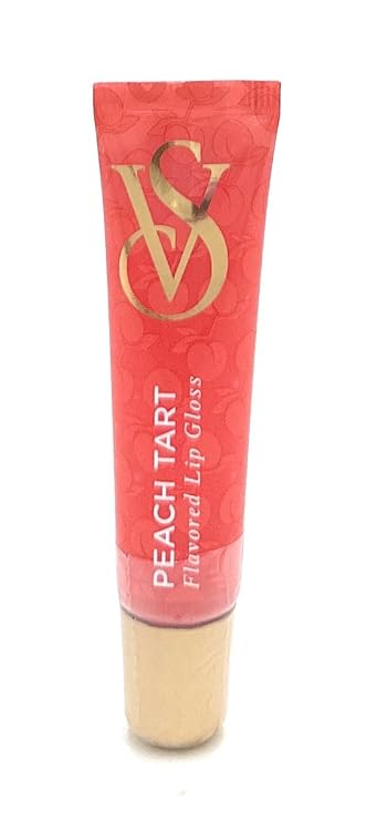 Victoria's Secret Flavored Lip Gloss Peach Tart 0.46 Oz