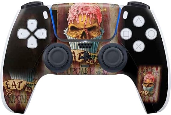 Skinit Decal Gaming Skin Compatible with PS5 Controller - Officially Licensed Alchemy Carta Eat Me Design