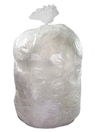 Extreme Strength Contractor Bags - Clear - 38x60 6MIL - 50/roll