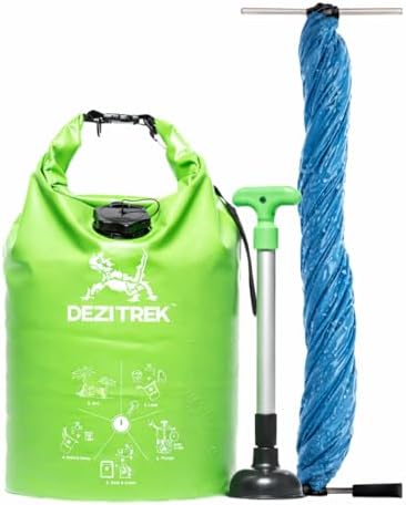 Off-Grid Laundry System | Large Portable Washing Machine & Manual Clothes Wringer
