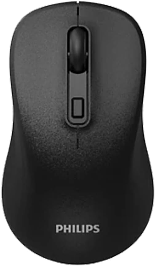 Philips SPK7538 Kablosuz Bluetooth 1600DPI 5 Tuşlu Optik Mouse Siyah