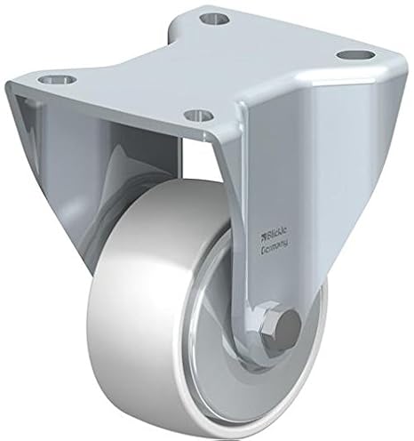 Blickle BH-PO 82K-FA Fixed Caster, 3.15" Wheel Diameter, 550 lb. Load Capacity
