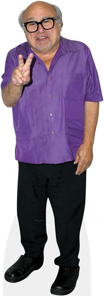 Celebrity Cutouts Danny DeVito (Purple Shirt) Mini Size Cutout