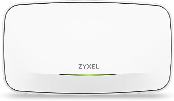 BE1500 WiFi 7 Business Class Access Point with 10GbE Uplinnk and Free Nebula Cloud Management (TAA Compliant) | 1x 10G Ethernet Port, Triple Radio, 8-Stream, NebulaFlex, Internal Antenna, MLO, MU-MIMO, 802.1X/RADIUS Auth., TAA Compliant