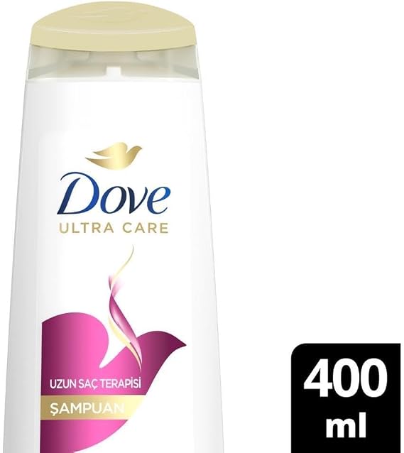 Dove Ultra Care Saç Bakım Şampuanı Uzun Saç Terapisi Uzun Yıpranmış Saçlar İçin 400 ml