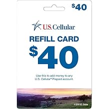 U.S. Cellular - $40 Refill Card (Mail Delivery)