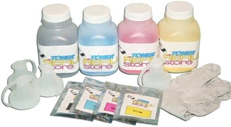 Toner Refill Store TM 4 Pack Toner Refill for The HP Color Laserjet CP1025 126A M275 CE310A CE311A CE312A CE313A