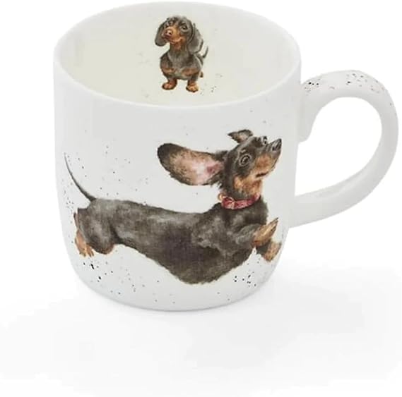 Friday Feeling Dachshund Mug by Portmeirion