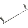 Alipis Expandable Towel Racks Steel Towel Holder Wall Mount Hotel Style Suction-Cup Space-Saving for Kitchen Bathroom