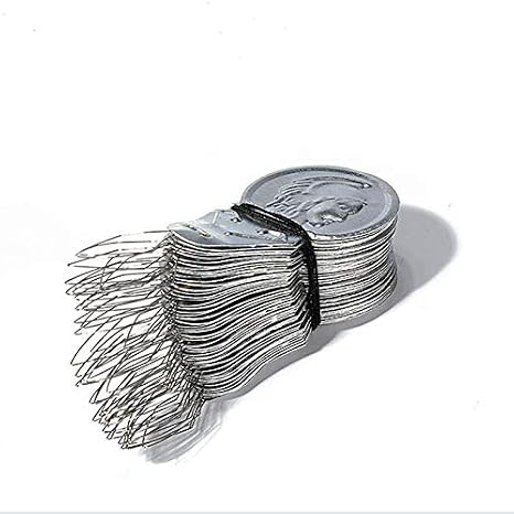 Onsinic Needle Threader 50pcs Wire Loop Hand Machine Sewing Tool for Crafting Handwork