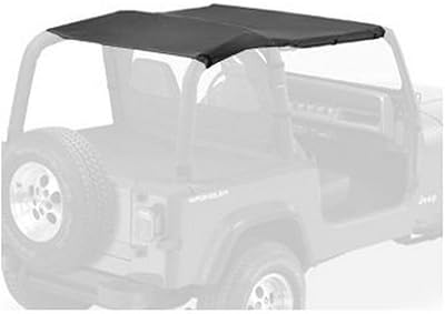 Bestop 5252915 Black Denim Safari-Style Strapless Bikini Top for 1992-1995 Wrangler