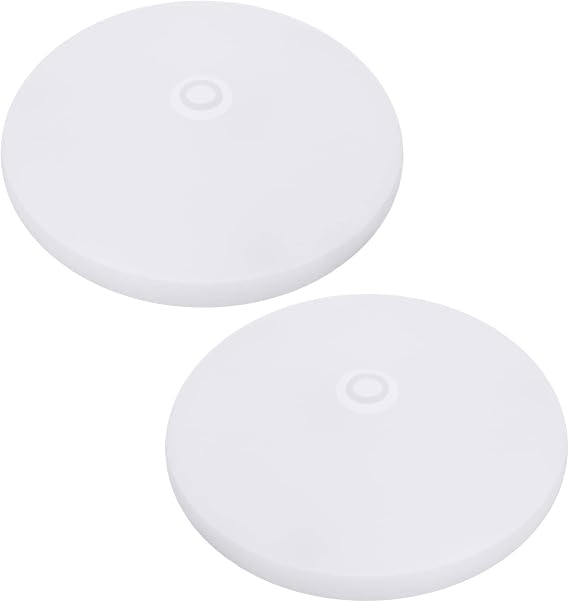 Facon Ultra Slim 3.5'' 12V RV Puck Lights w/Switch, 4000K Cool White LED Interior Lights for RVs, Camper Van, Boats, 12V Dome Light Fixture cETL Certified (2 Packs)