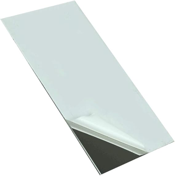 304 Stainless Steel Sheet,Mirror Surface Polishing Finish, Metal raw Materials-200X300MM Thick:1.5mm