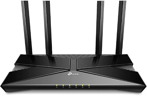 TP-Link Smart WiFi 6 Dual Band Router 4 Gigabit LAN Ports