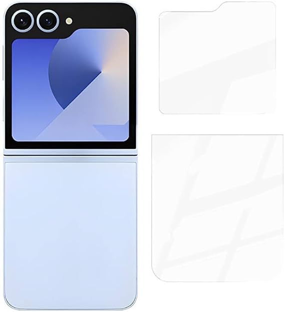 Nanospace Samsung Galaxy Z Flip 6 İle Uyumlu Nano Esnek Cam Arka Ekran Koruyucu