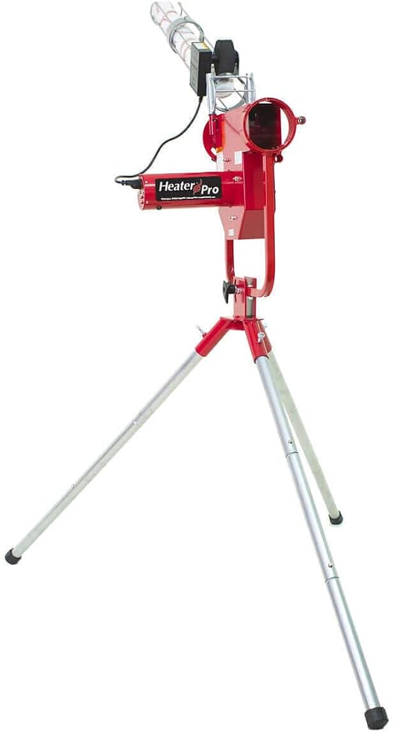 Curveball Pitching Machine with Ball Feeder by Heater Sports