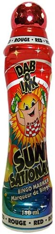 4oz Sunsational Red Bingo Dauber