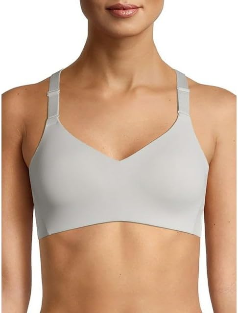 Women's High Impact Wireless Sports Bra (Silver - Small, A-C)