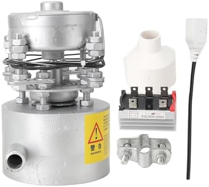 300W Portable Water Turbine Generator - 110V-220V Micro Hydropower System with Ballast & 50mm Spigot for Home, Camping, Off-Grid Lighting & Charging Solutions