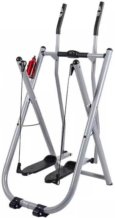 Folding Exercise Bike Elliptical Cross Trainer - Dual Trainer for Home Gym Cardio Workout Equipment