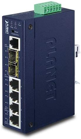 Planet IGS-5225-4T2S Industrial L2+ 4-Port 10/100/1000T + 2-Port 100/1000X SFP Managed Switch