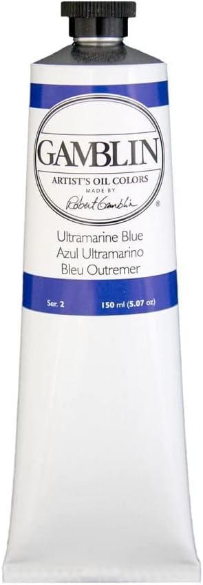 Gamblin Artist Oil Color - Ultramarine Blue - 150 ml Tube