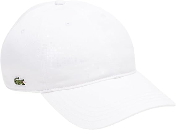 Lacoste Unisex Organic Side Logo Cotton Twill Cap Cap