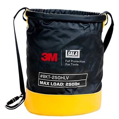 3M DBI-SALA Safe Bucket 250 lb. Load Rated Drawstring Vinyl 1500139, 1 EA