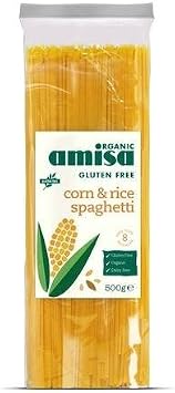 (3 Pack) - Amisa - Org GF Corn & Rice Spaghetti | 500g | 3 Pack Bundle