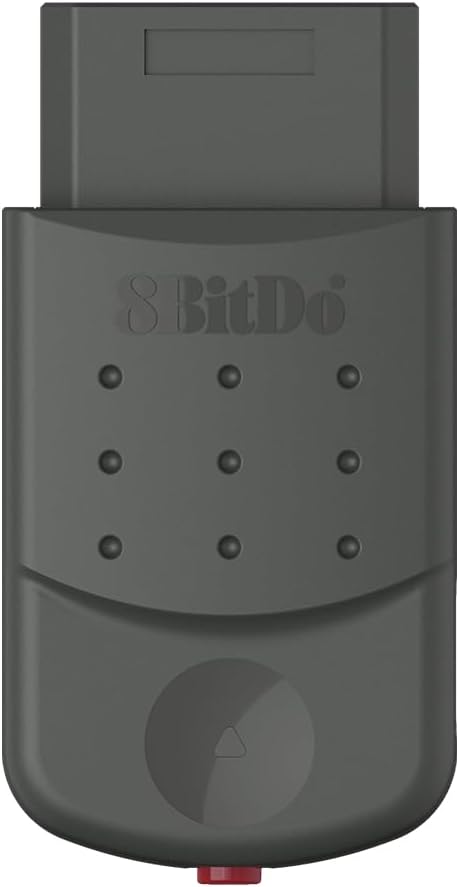 8BitDo Bluetooth Retro Receiver for Saturn and Windows, Xbox Series Controller, Xbox One Bluetooth Controller, Switch Pro Controller, PS4 & 5 Controllers