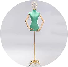 Dress Form Female Bust Mannequin Torso, Shopping Center/Clothing Display Mannequins, with Removable Base/Height Adjustable,Pink