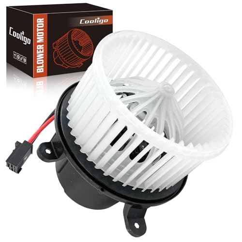 Front AC Heater Blower Motor with Fan Fit for Porsche Panamera 2010-2016, Replacement for OE# 87760, 97057391200, 97057392200, 97057392201