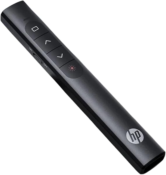 HP SS10 Wireless Presentation Flip Pen Pilli Kablosuz Sunum Kumandası