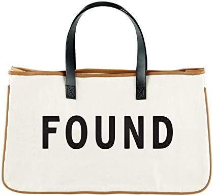 Santa Barbara Design Studio Hold Everything Canvas Tote, Large, Found
