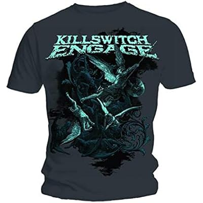 Killswitch Engage Mens Tee: Engage Battle Small - Charcoal - Small