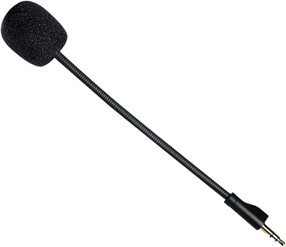 Replacement Game Mic for Logitech G Pro X & G Pro Gaming Headset Detachable Microphone Boom Gaming Headsets 3.5mm Jack Noise Canceling Mic Only