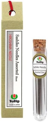 Japanese Hand Sewing Needles - Tulip Sashiko Needles - Short Assortment