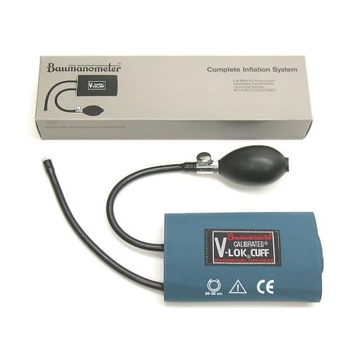 NEW BAUMANOMETER 1820 Sphygmomanometer Blood Pressure V-Lok Cuff Inflation System, ADULT