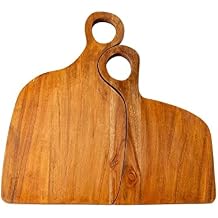 VivaTerra Nested Love Wood Cutting Boards, Set of 2