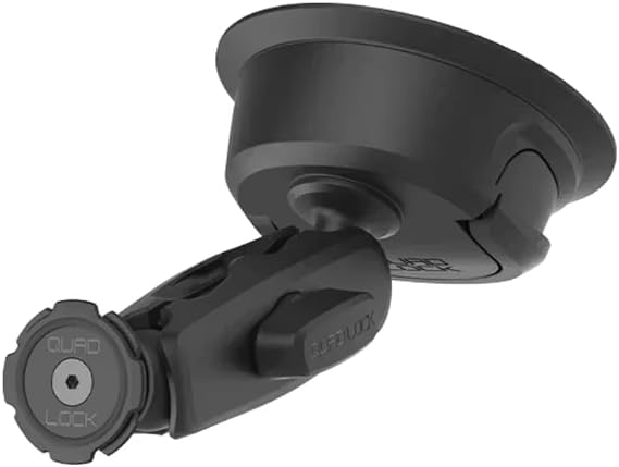 Quad Lock Heavy Duty Windshield/Dash Suction Phone Car Mount