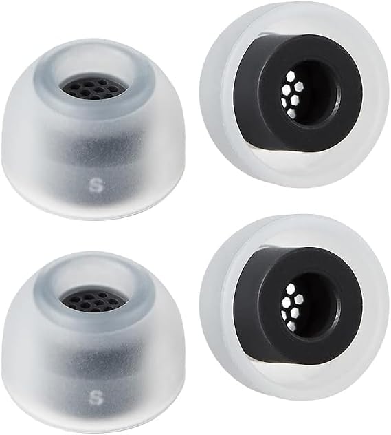 AZLA SednaEarfit MAX for Galaxy Buds 2 Pro Phantom Black (S), Earbud Tips for Wireless Headphones, Noise Canceling Earbuds Replacement Tips, Samsung-Certified Eartips for Galaxy Buds 2 Pro
